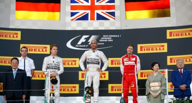 Doblete de Mercedes y victoria de Hamilton mas cerca del Mundial en Suzuka