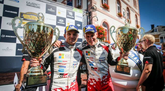 WRC | Alemania 2018 | Tanak logra su 2da victoria consecutiva